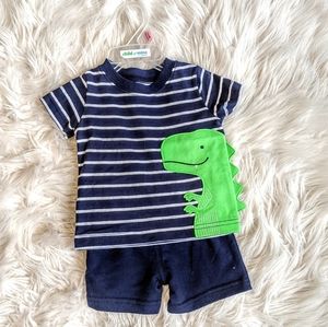 Shorts and t shirt set